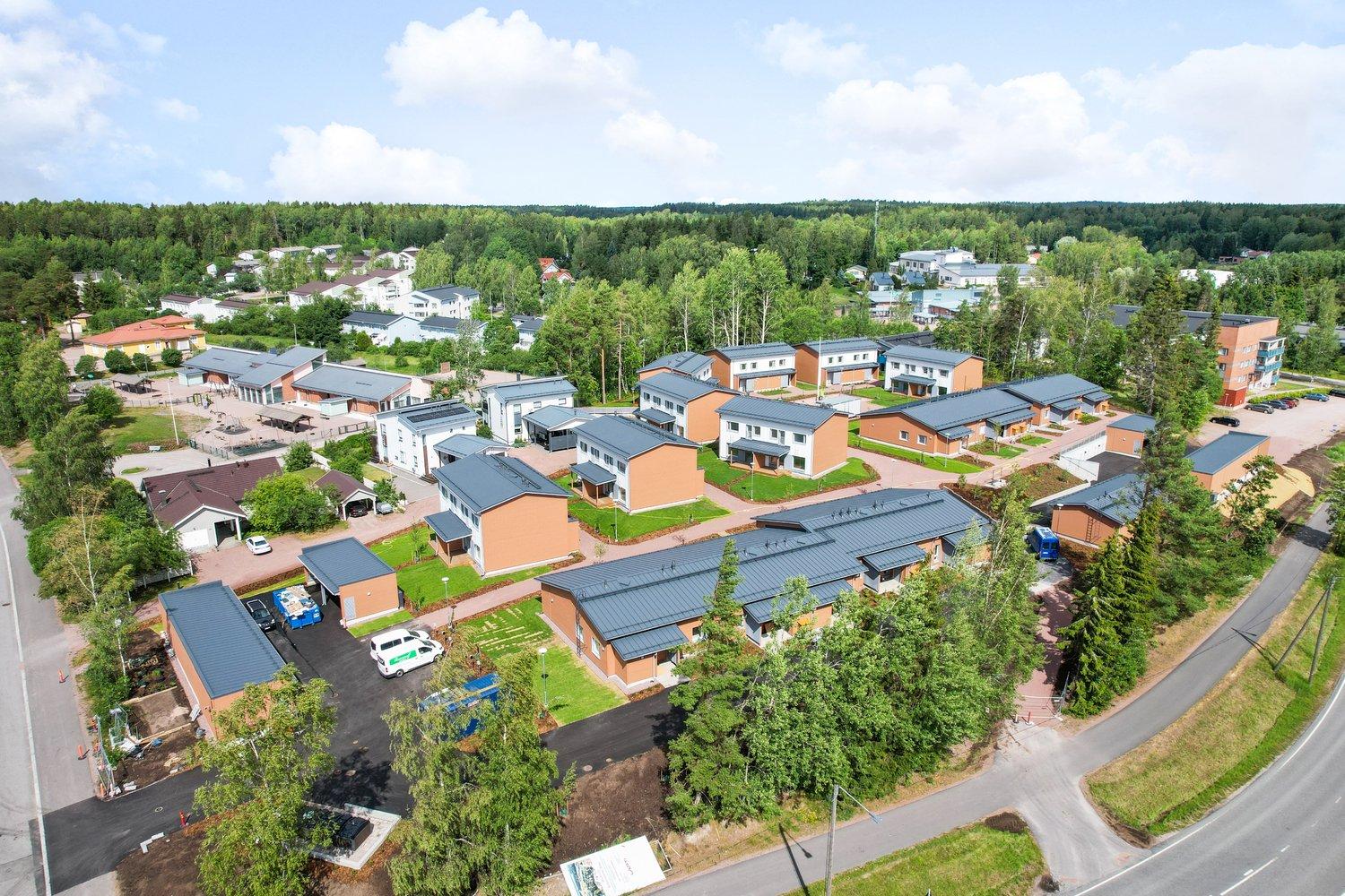 Kirkkonummen Klara - ilmakuva