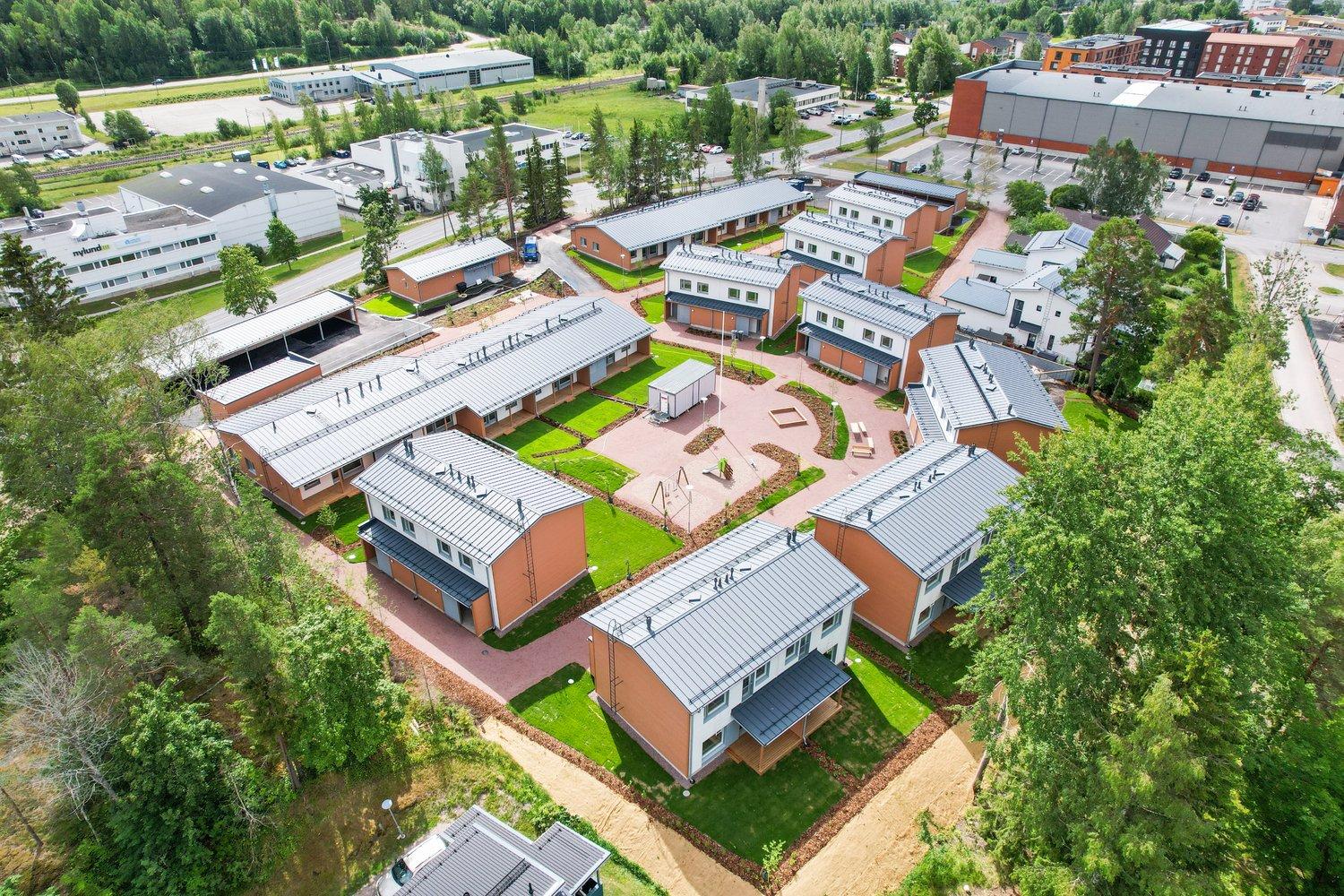 Kirkkonummen Klara - ilmakuva