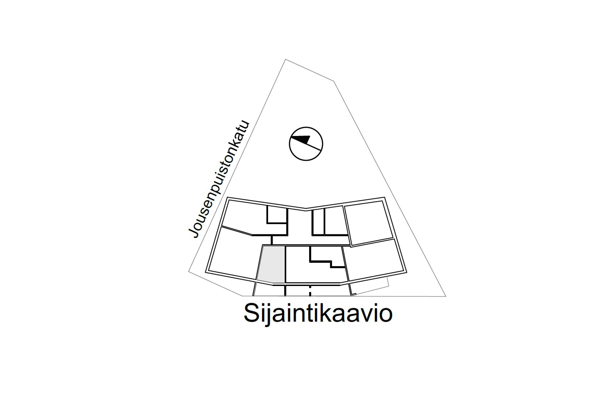 Asunnon sijaintikaavio