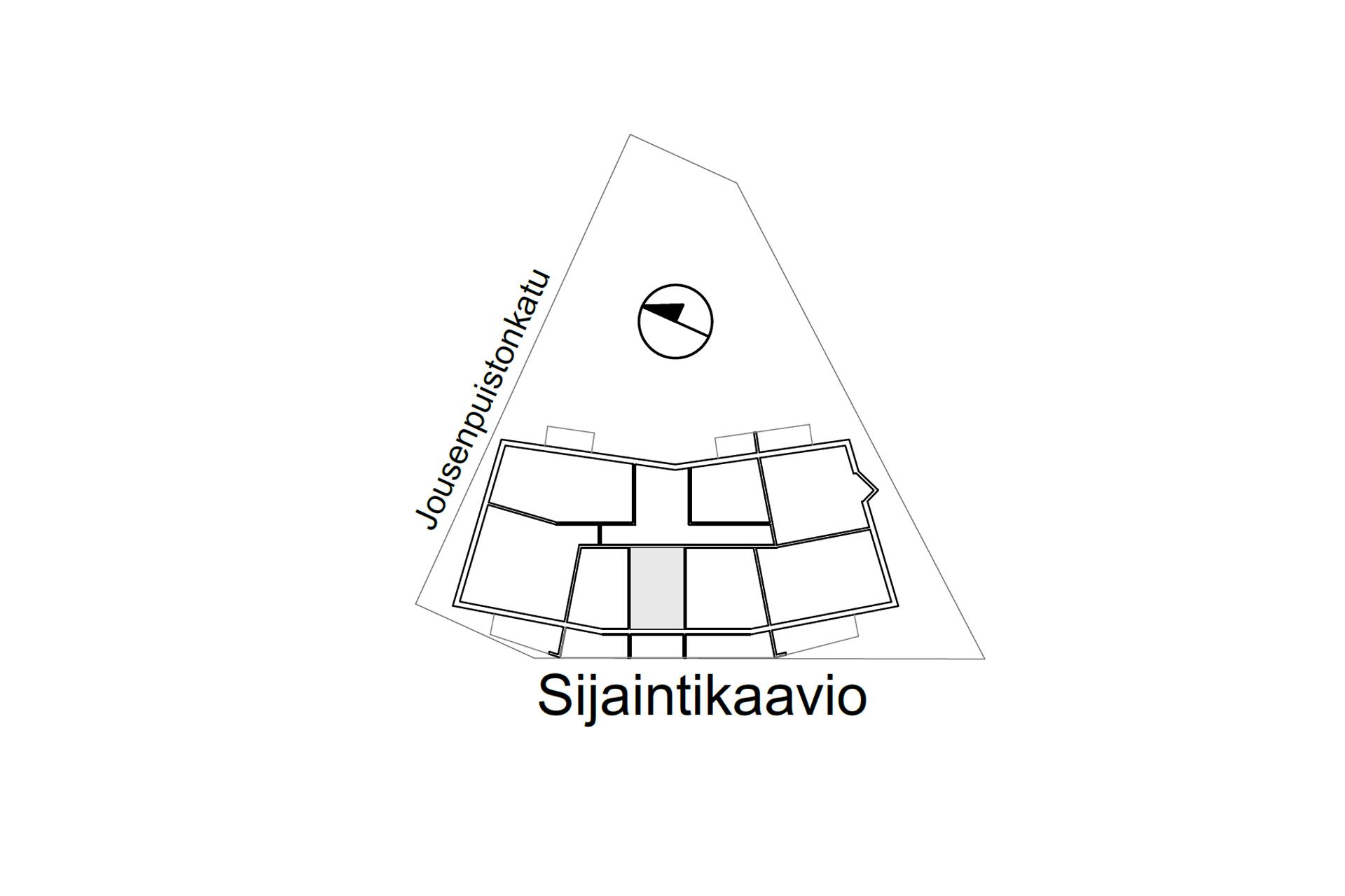 Asunnon sijaintikaavio